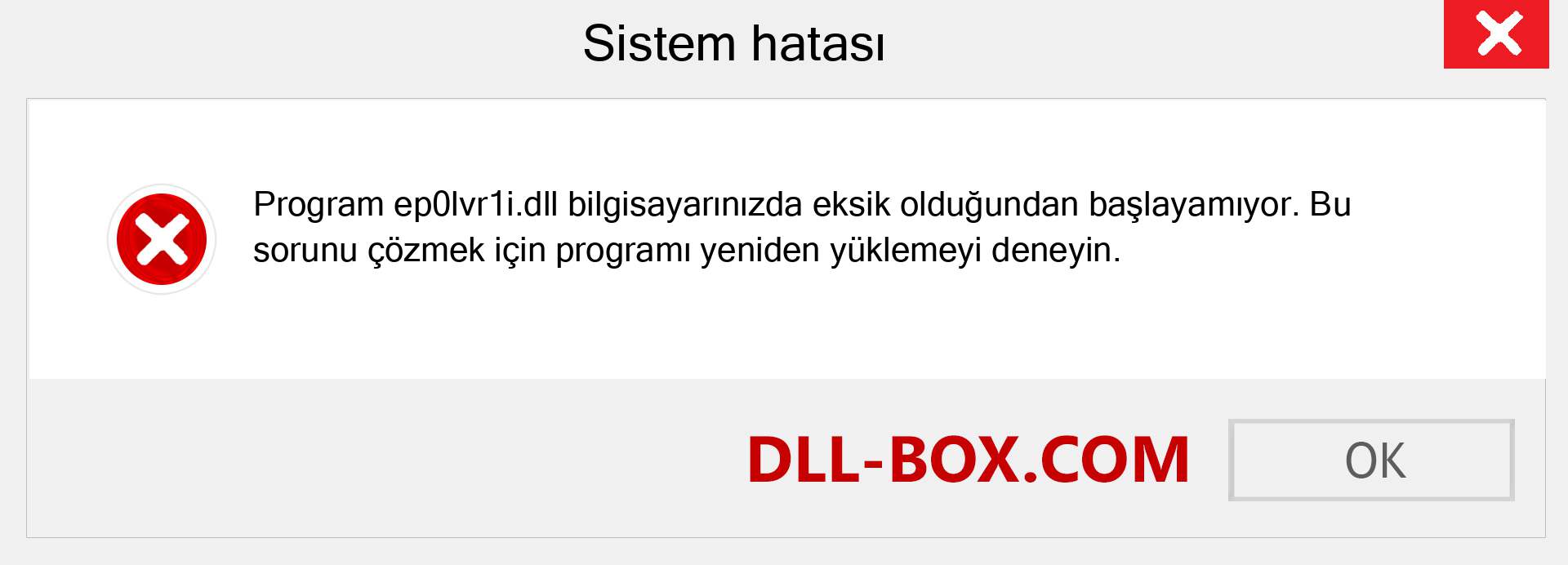 ep0lvr1i.dll dosyası eksik mi? Windows 7, 8, 10 için İndirin - Windows'ta ep0lvr1i dll Eksik Hatasını Düzeltin, fotoğraflar, resimler